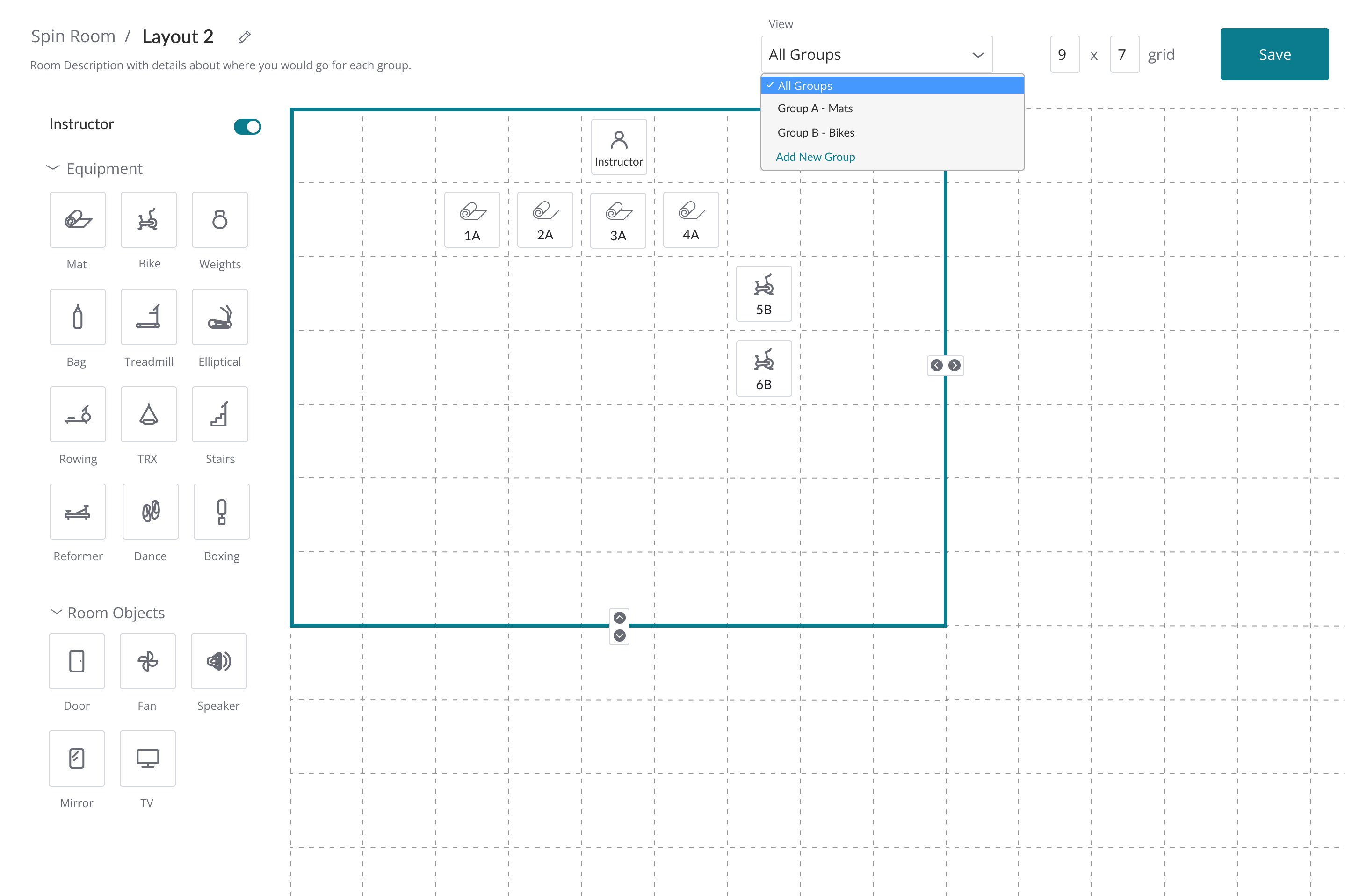 Group-based spot selection